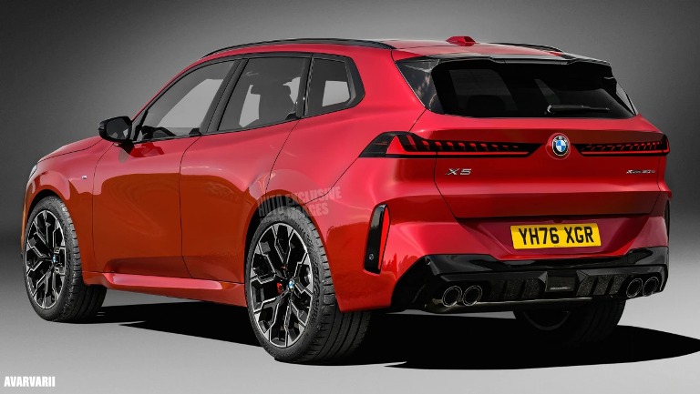 BMW X5 2026 - schita