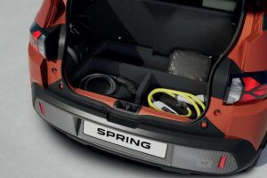 Noua Dacia Spring - portbagaj